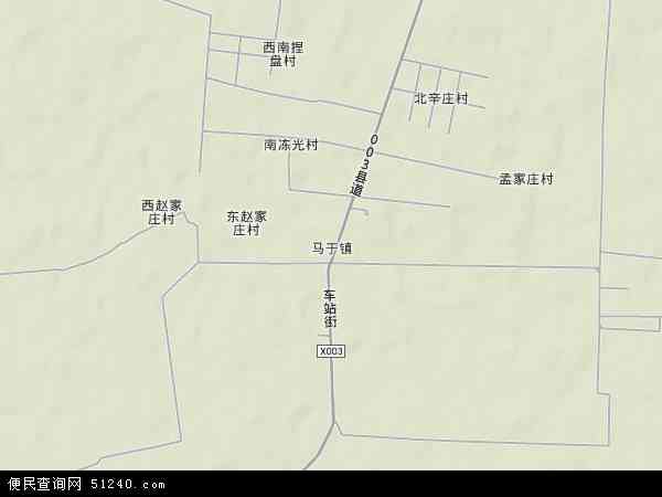 晋州马于镇地图图片