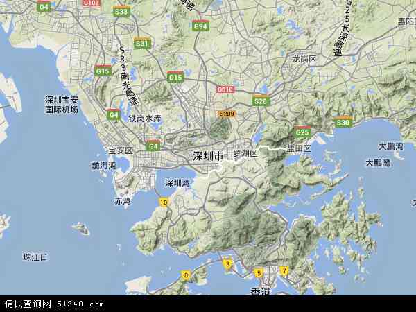 深圳3d地图全图高清版图片