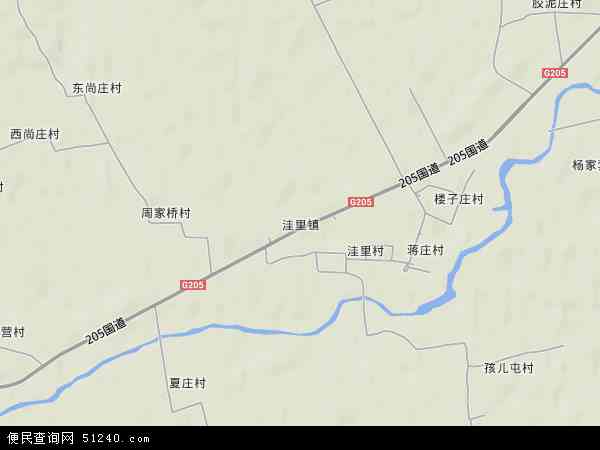 洼里镇地形图 - 洼里镇地形图高清版 - 2026年洼里镇地形图