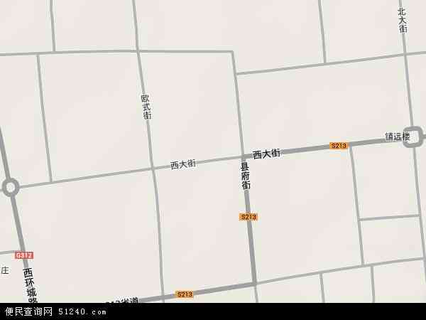 西街地形图 - 西街地形图高清版 - 2024年西街地形图