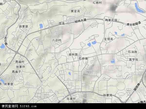 渝州路地形图 - 渝州路地形图高清版 - 2024年渝州路地形图