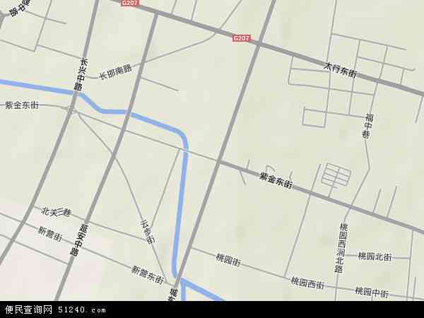 紫金街地形图 - 紫金街地形图高清版 - 2024年紫金街地形图