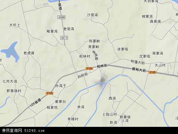 张湾地形图 - 张湾地形图高清版 - 2024年张湾地形图
