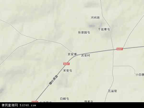 黑龙江省宾县地图图片