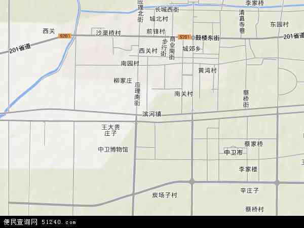 滨河镇地形图 - 滨河镇地形图高清版 - 2024年滨河镇地形图