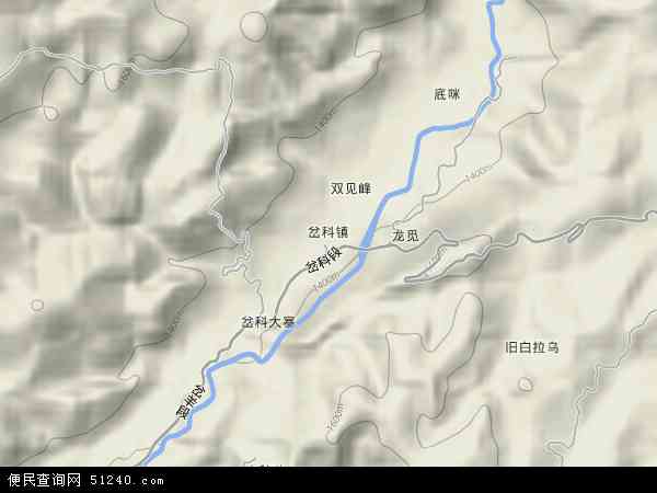建水县地形图图片