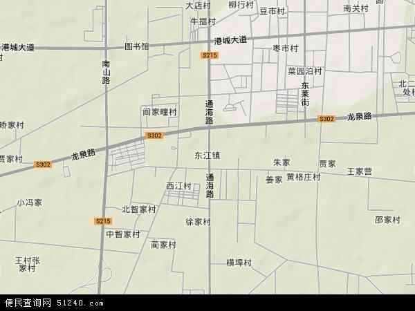 东江地形图 - 东江地形图高清版 - 2024年东江地形图