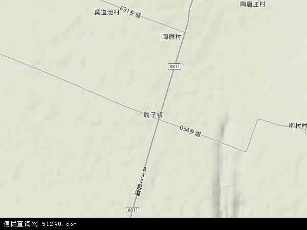 耽子镇地形图 - 耽子镇地形图高清版 - 2024年耽子镇地形图