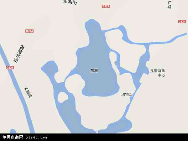 东湖地形图 - 东湖地形图高清版 - 2024年东湖地形图
