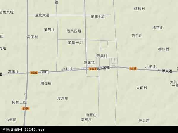  江苏省 淮安市 淮安区 范集镇本站收录有:2021范集镇地图
