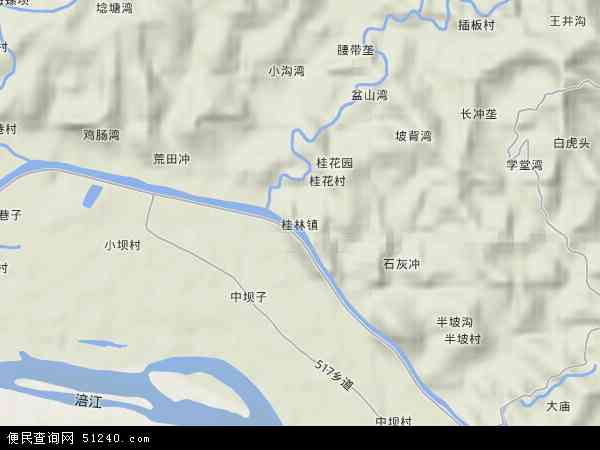 桂林地形图 - 桂林地形图高清版 - 2024年桂林地形图