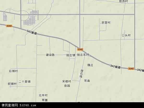 中国 山东省 济宁市 任城区 接庄本站收录有:2021接庄卫星地图高清版