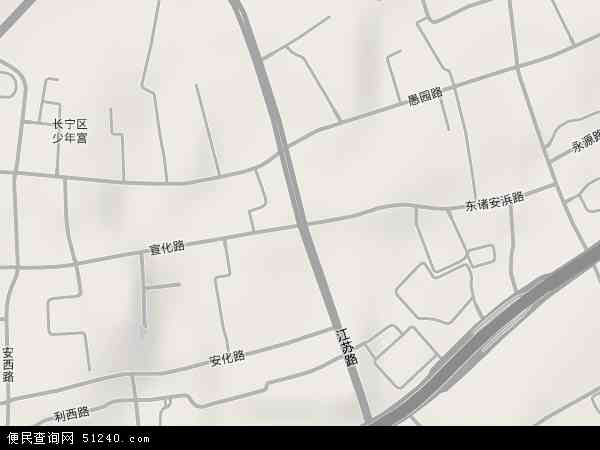 江苏路地形图 - 江苏路地形图高清版 - 2024年江苏路地形图
