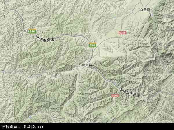  山西省 忻州市 岢岚县本站收录有:2021岢岚县地图高清版
