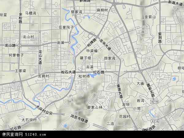 广东惠州龙溪地图图片