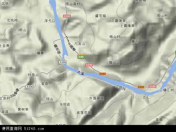 青田腊口新规划地图图片