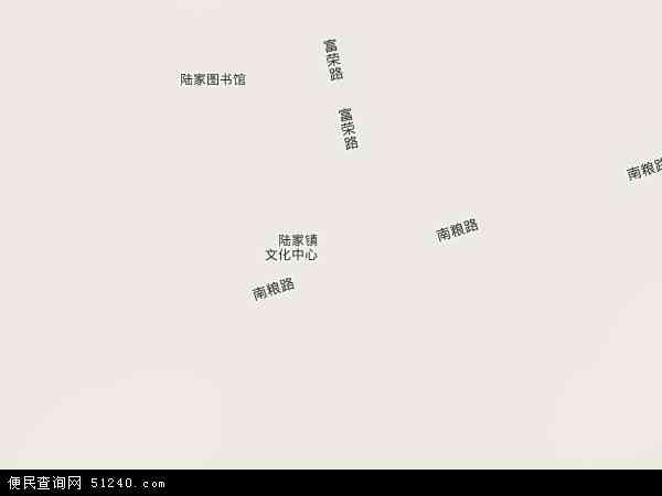 陆家镇地形图 - 陆家镇地形图高清版 - 2026年陆家镇地形图