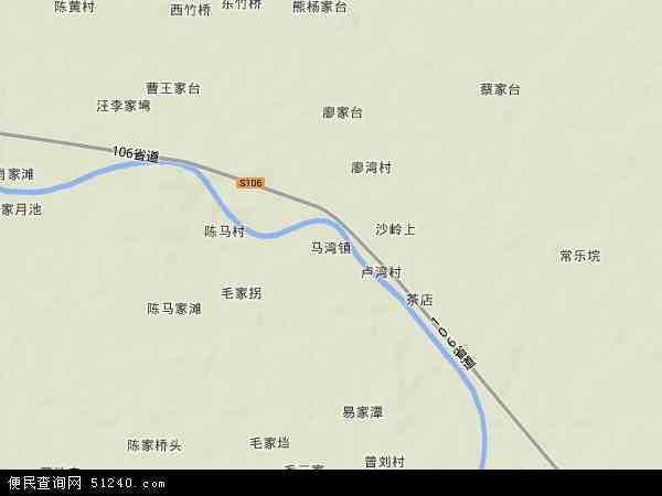 马湾镇地形图 - 马湾镇地形图高清版 - 2026年马湾镇地形图