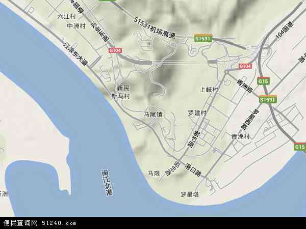 中国 福建省 福州市 马尾区 马尾镇本站收录有:2021马尾镇卫星地图