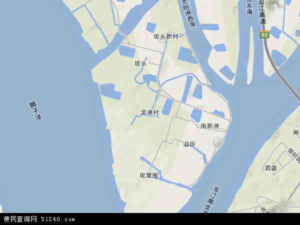 泥洲村地形图 - 泥洲村地形图高清版 - 2024年泥洲村地形图