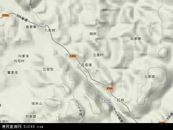 永顺县石堤镇地图图片