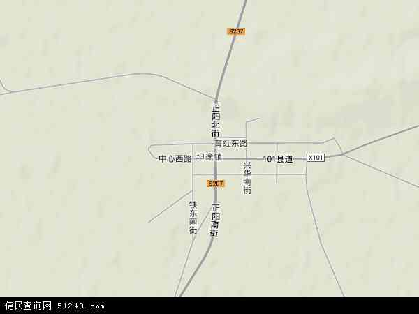 坦途镇地形图 - 坦途镇地形图高清版 - 2026年坦途镇地形图