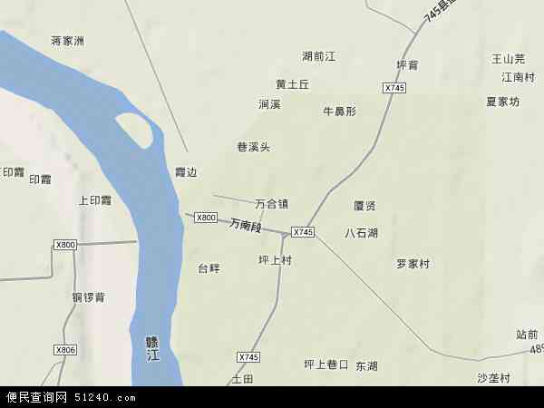  江西省 吉安市 泰和县 万合镇本站收录有:2021万合镇地图