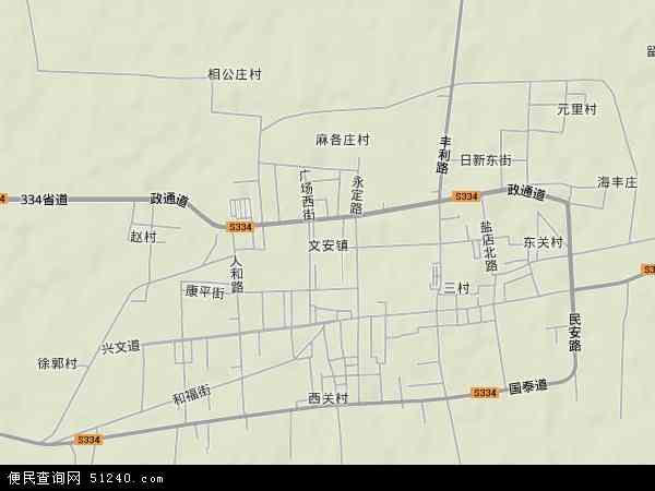 中国 河北省 廊坊市 文安县 文安镇本站收录有 2021文安镇卫星地图