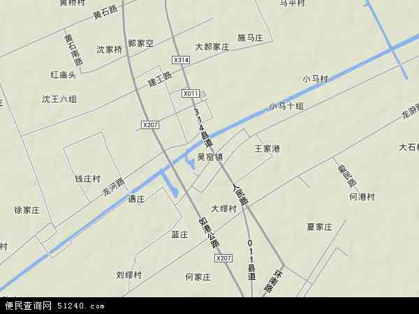 吴窑镇地形图 - 吴窑镇地形图高清版 - 2024年吴窑镇地形图