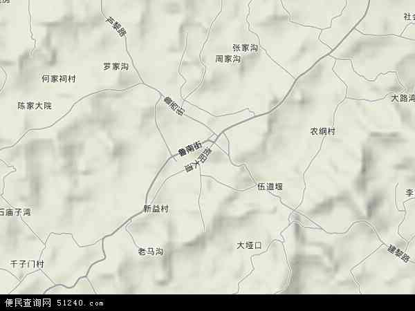 四川省 绵阳市 三台县 新鲁镇本站收录有:2021新鲁镇卫星地图高清版