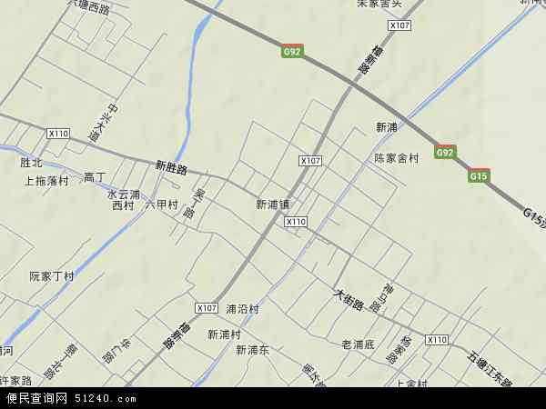 慈溪市新浦镇地图图片