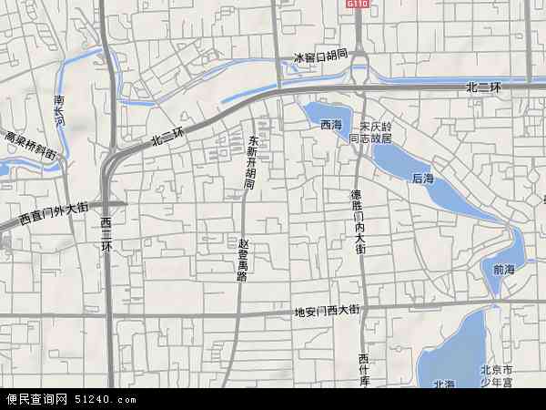 新街口地形图 - 新街口地形图高清版 - 2024年新街口地形图