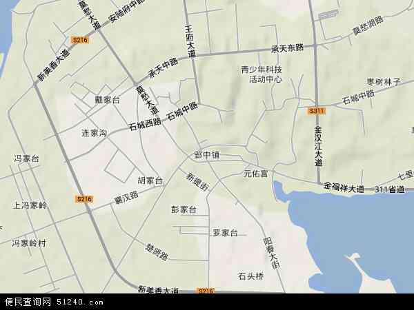 郢中地形图 - 郢中地形图高清版 - 2024年郢中地形图