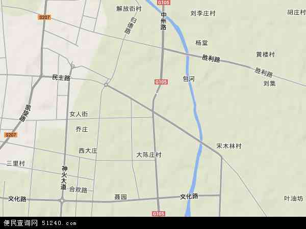 中州地图 