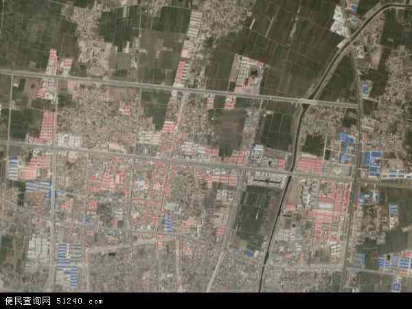 中国河北省邯郸市大名县大名镇地图(卫星地图)