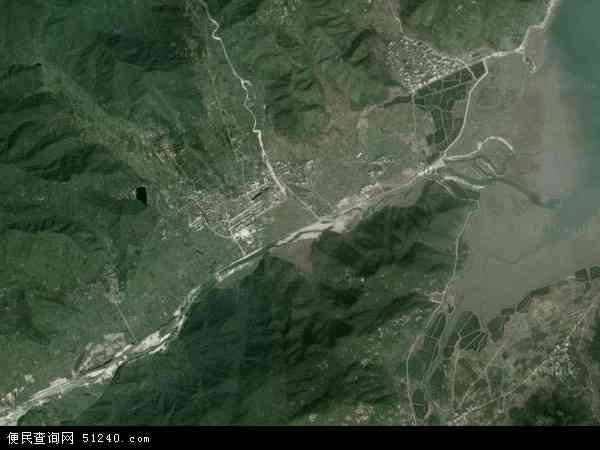 三门县卫星地图高清版图片