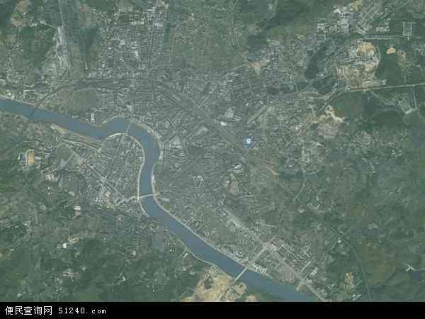 乐城卫星地图 