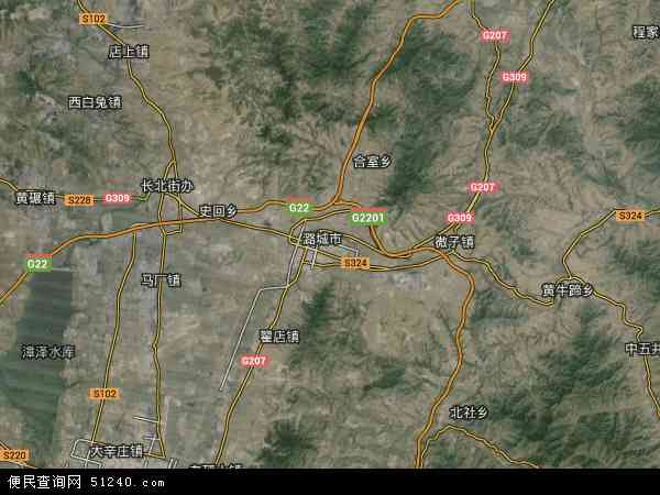 潞城市卫星地图 - 潞城市高清卫星地图 - 潞城市高清航拍地图 - 2024年潞城市高清卫星地图