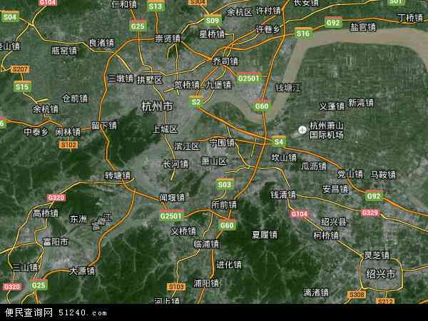 萧山区卫星地图 - 萧山区高清卫星地图 - 萧山区高清航拍地图 - 2024年萧山区高清卫星地图