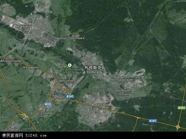 布良斯克卫星地图 - 布良斯克高清卫星地图 - 布良斯克高清航拍地图 - 2024年布良斯克高清卫星地图