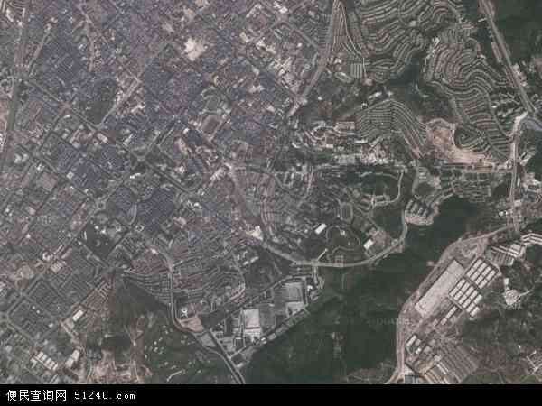 中国云南省玉溪市红塔区凤凰路地图(卫星地图)