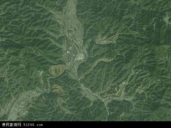 实时卫星地图村庄图片