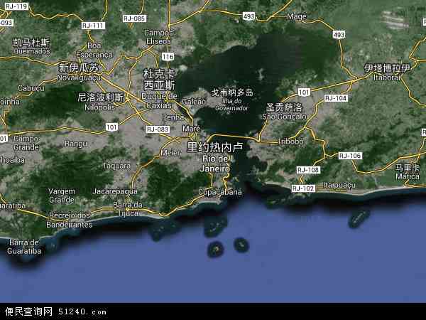 里约热内卢卫星地图 - 里约热内卢高清卫星地图 - 里约热内卢高清航拍地图 - 2024年里约热内卢高清卫星地图
