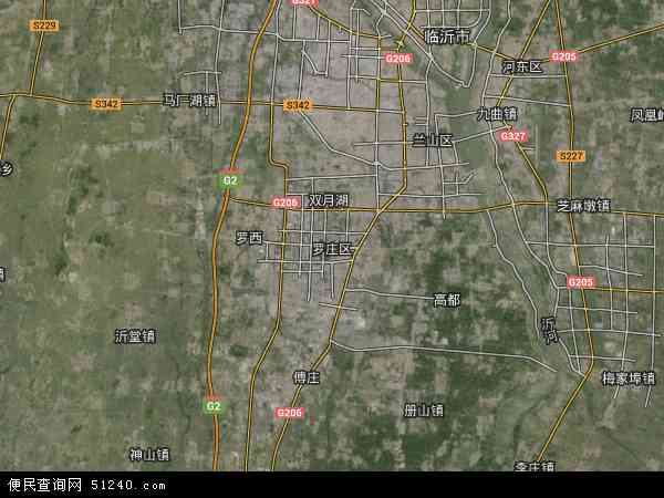 东昌御府地图卫星地图图片