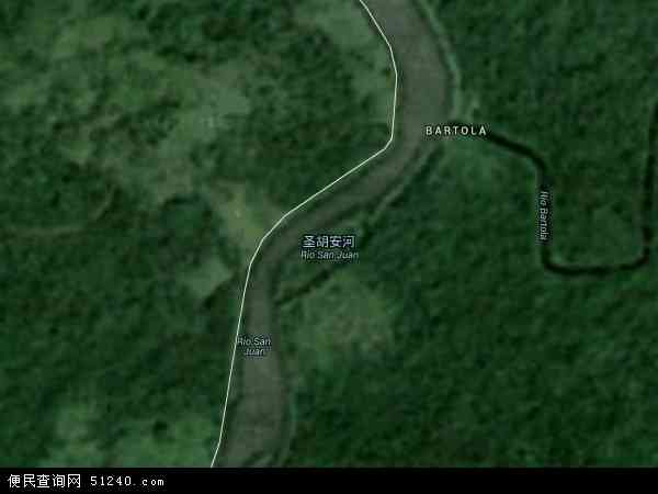 圣胡安河卫星地图 - 圣胡安河高清卫星地图 - 圣胡安河高清航拍地图 - 2024年圣胡安河高清卫星地图
