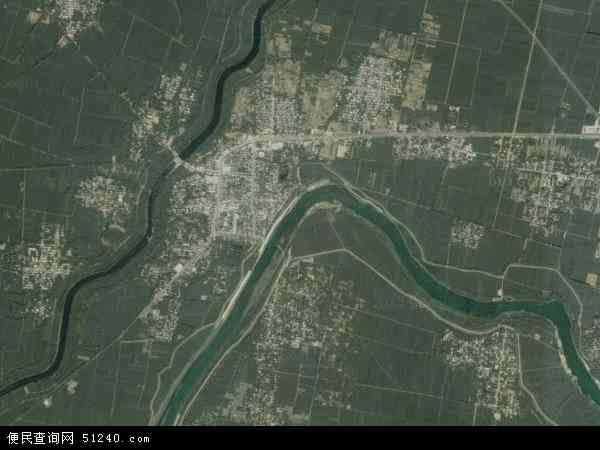 西华县卫星地图图片