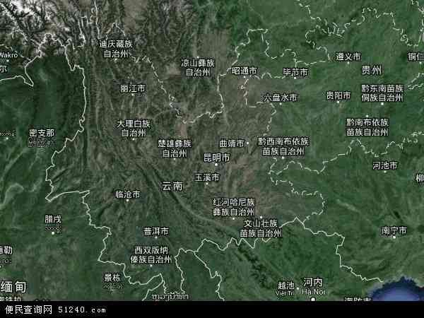 云南省卫星地图 - 云南省高清卫星地图 - 云南省高清航拍地图 - 2022年云南省高清卫星地图