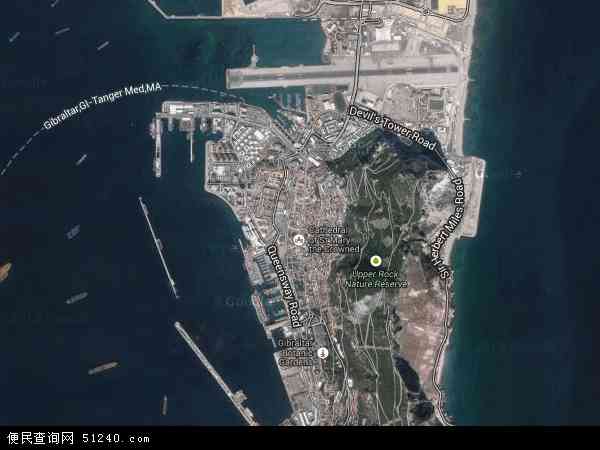 直布罗陀卫星地图 - 直布罗陀高清卫星地图 - 直布罗陀高清航拍地图 - 2022年直布罗陀高清卫星地图