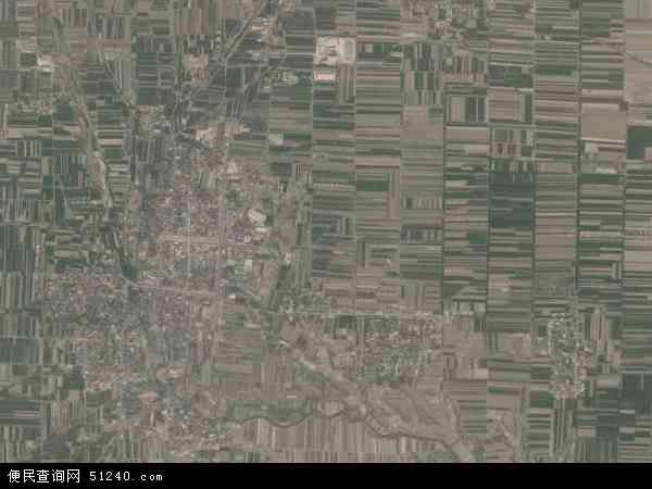 中国山西省临汾市襄汾县汾城镇地图(卫星地图)