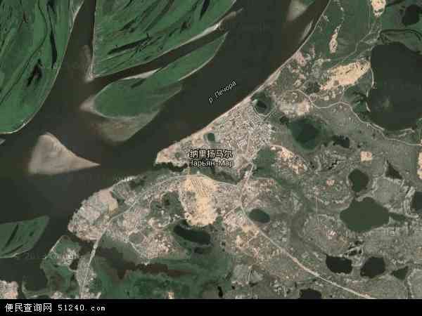纳里扬马尔卫星地图 - 纳里扬马尔高清卫星地图 - 纳里扬马尔高清航拍地图 - 2024年纳里扬马尔高清卫星地图